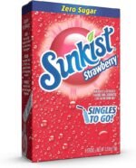 مشروب Sunkist بنكهة الفراولة 🍓