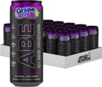 ABE مشروب طاقة غازي بنكهة الصودا العنب