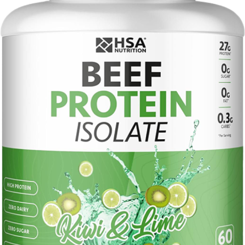(Beef Protein Isolate) بروتين بنكهة الكيوي والليمون