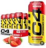 (مشروب طاقة سي 4 للأداء). آيس الفراولة والبطيخ