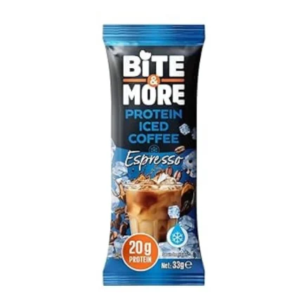 ايت أند مور قهوة مثلجة بالبروتين" بنكهة الإسبريسو ☕💪