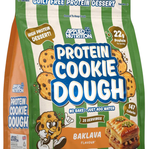Protein Cookie Dough بنكهة البقلاوة 🍪🍯