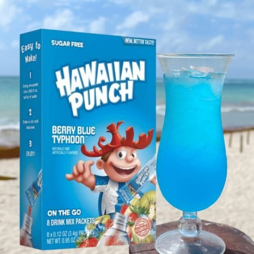 Hawaiian Punch بنكهة Berry Blue Typhoon