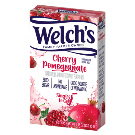 "ويلشز" (Welch's). 🍒🍹كرز ورمان