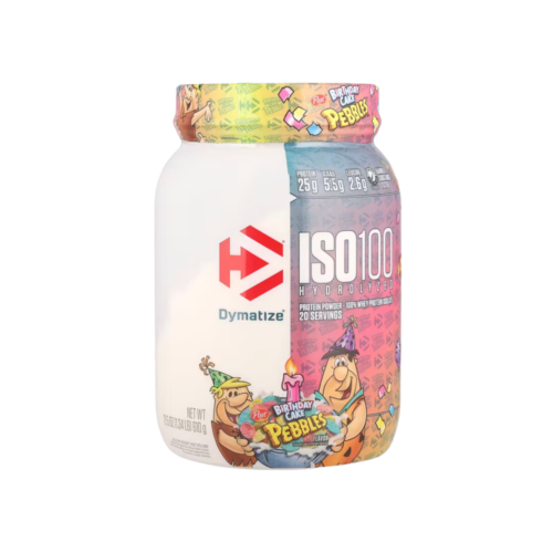 مسحوق بروتين واي (نكهة حصى كعكة عيد الميلاد)