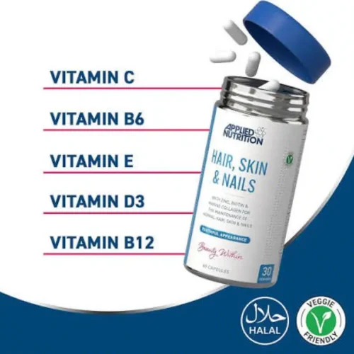 تغذية تطبيقية للشعر، البشرة والأظافر